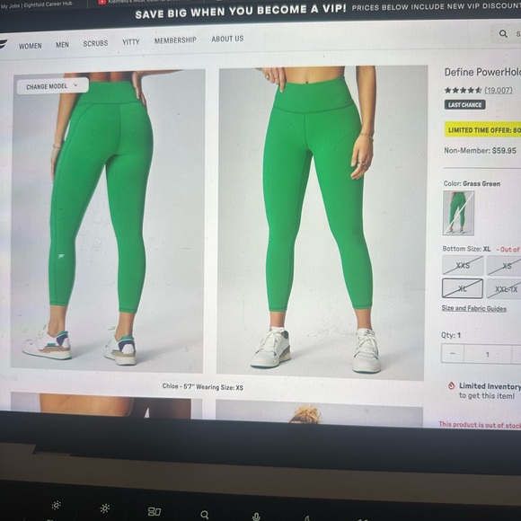 Fabletics yoga pants - Picture 2 of 3